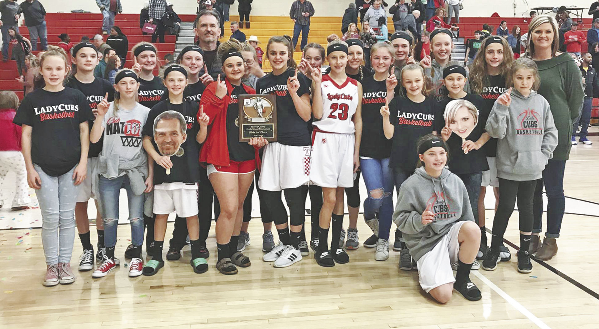 Lady Cubs win County Championship